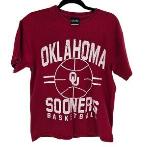 OVB Old Varsity Brand OU Sooners oklahoma university basketball Medium tee